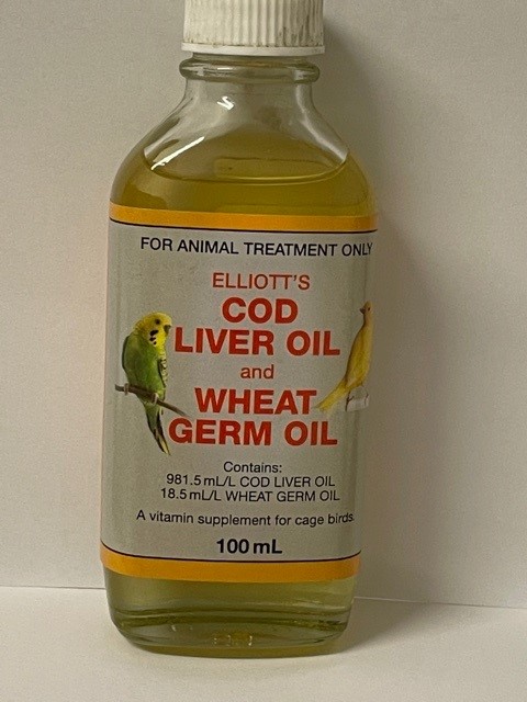 100ml Elliott's Cod Liver & Wheatgerm Oil - Click Image to Close